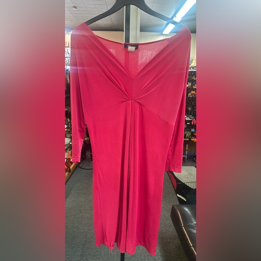 Goddess sz XL pink dress